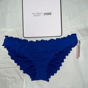(M) Victoria’s Secret Swim Capri Ruffle Cheeky Swim Bottom